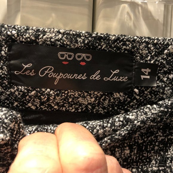 Short Tweed Skirt - Les Poupounes De Luxe - Picture 3 of 3